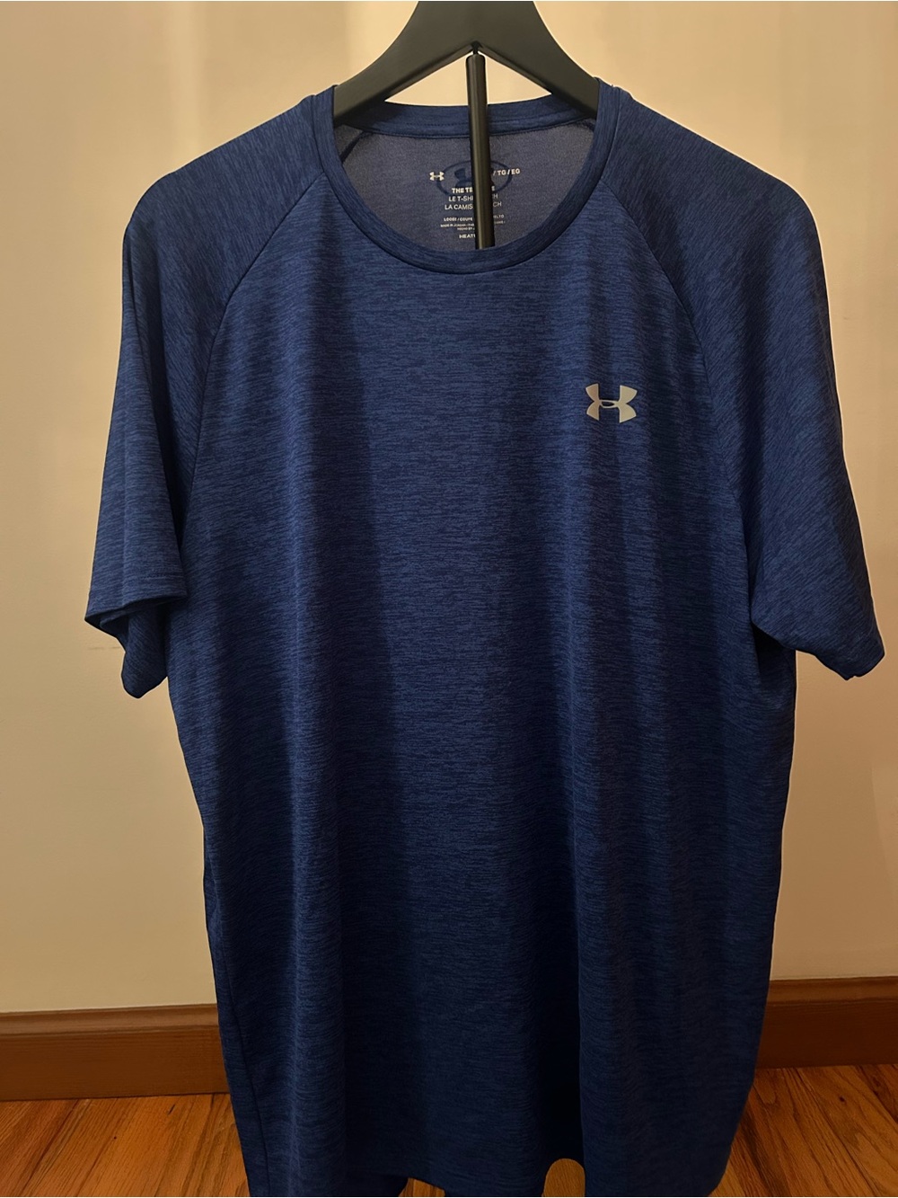 Under Armour Men's Short Sleeve Performance Tee - Navy Blue